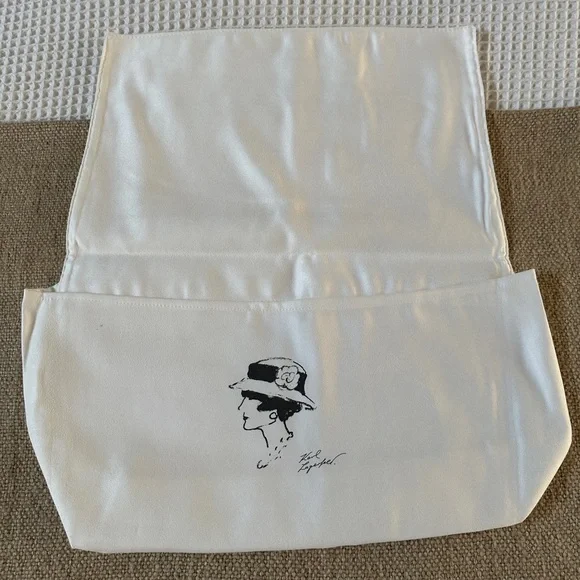 NWT Authentic Chanel Karl Lagerfeld ICOT3 Dust Bag - Picture 4 of 10